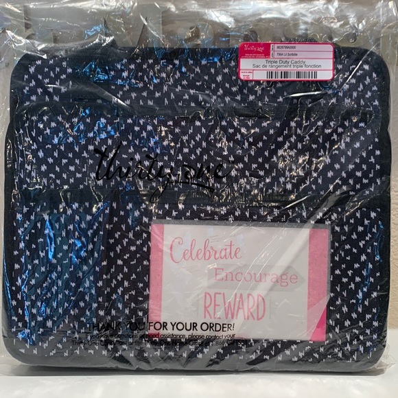 thirty-one Other - 31 triple duty caddy teacher, home office organizer lil scribble pattern NIP